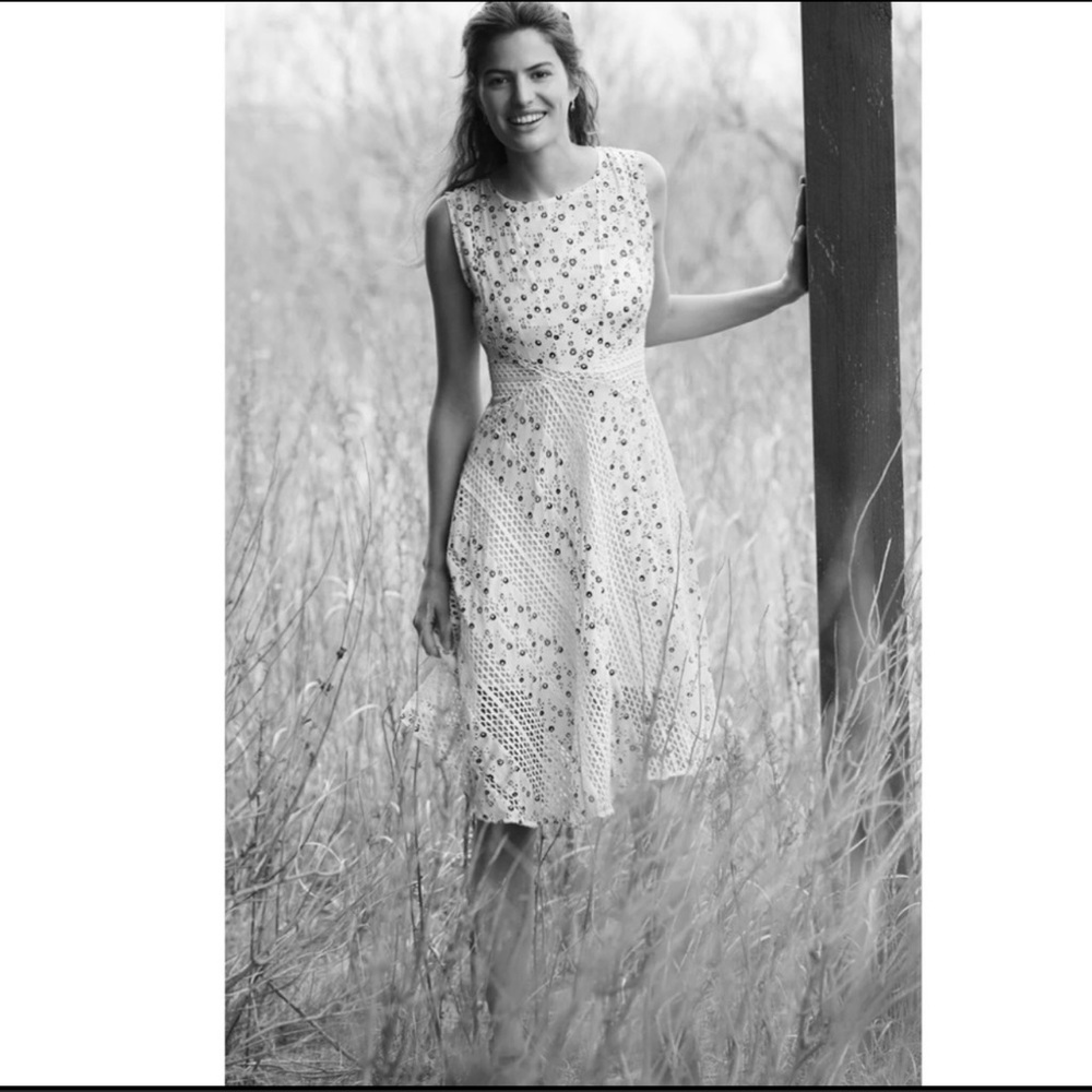 Anthropologie Windswept Lace Dress NWT SZ 12P (Large) - Picture 2 of 8